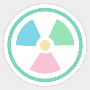 Radioactive Pastels Sticker